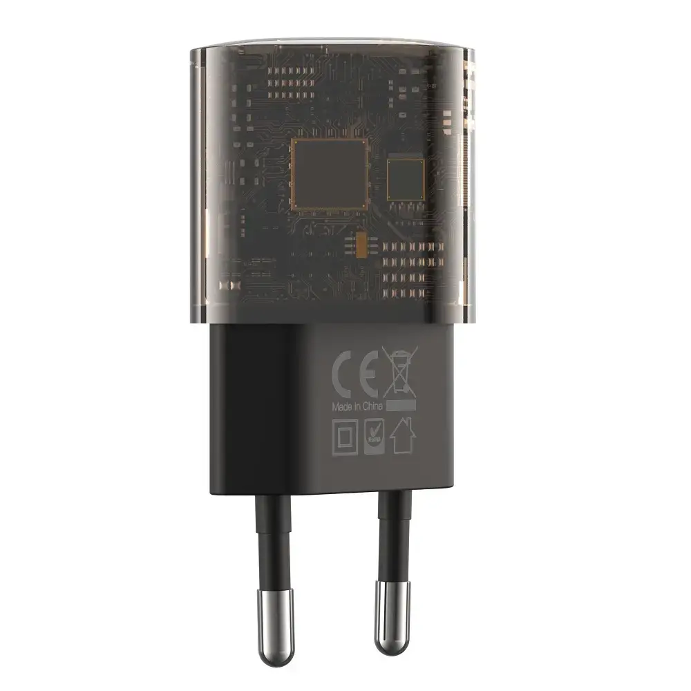 XO CE05 зарядное устройство | 30W | PD, QC3.0 | USB-A, USB-C | brown