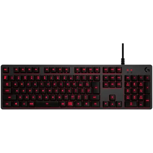 LOGITECH G413 SE Corded Mechanical Gaming Keyboard - BLACK - RUS - USB - TACTILE