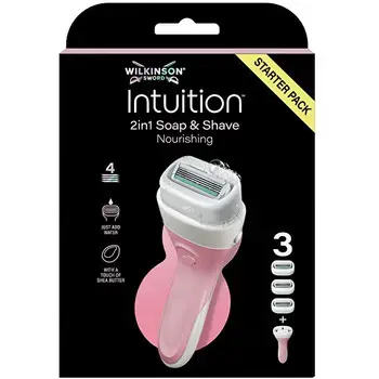 Wilkinson Sword Soap and Shave Nourishing 2in1 - Razor + 3 heads