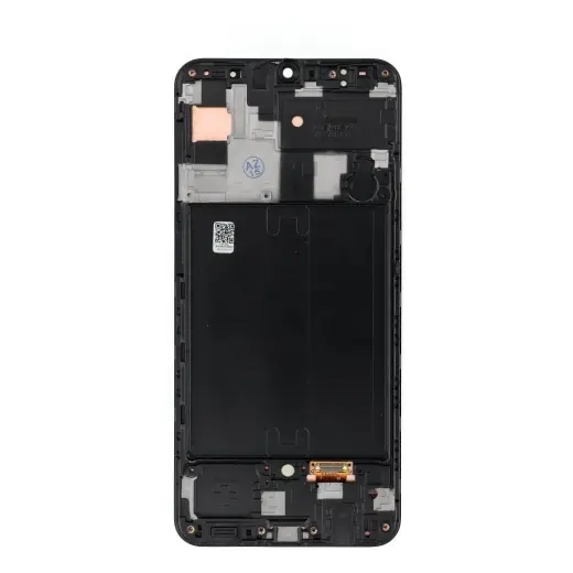 FIXCELL lcd display for SAMSUNG A50 AMOLED with frame black (change glass)