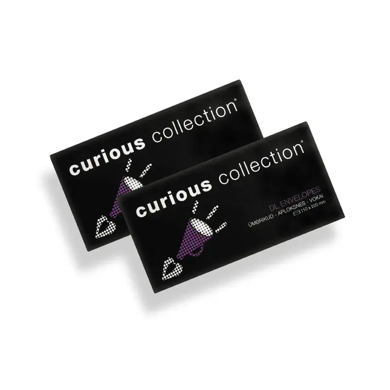 Aploksnes CURIOUS Metallic Gold leaf 110 x 220mm 120g/m2, 20 gab./iepak.
