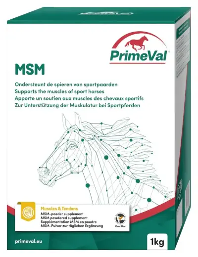 Zirgu piedevas : PrimeVal MSM 1KG