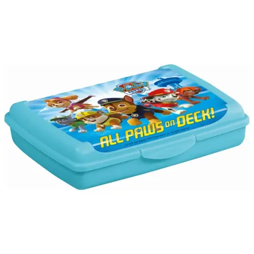 Toidu säilitusnõu deco-click-box mini 0,5L Olek "Paw Patrol" 17x13x3,5cm sinine