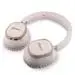 Guess Rectangle Metal Script Logo ENC Wireless Headphone Pink