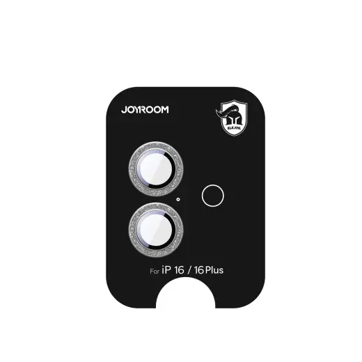 Joyroom JR-MSF0299 ekrāna aizsargstikls priekš iPhone 16|16 Plus objektīviem - sudraba
