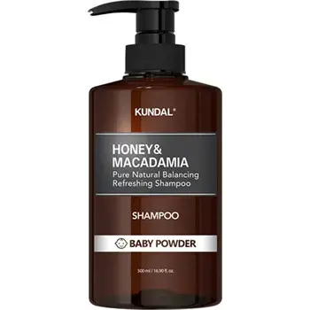 KUNDAL Honey & Macadamia Baby Powder Nature Shampoo 500ml
