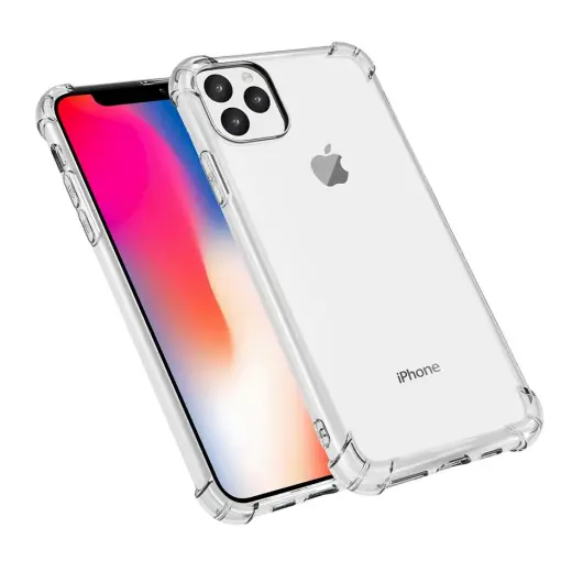 Fusion Anti Shock 1.5 mm Silikona Aizsargapvalks Priekš Apple iPhone 13 Caurspīdīgs