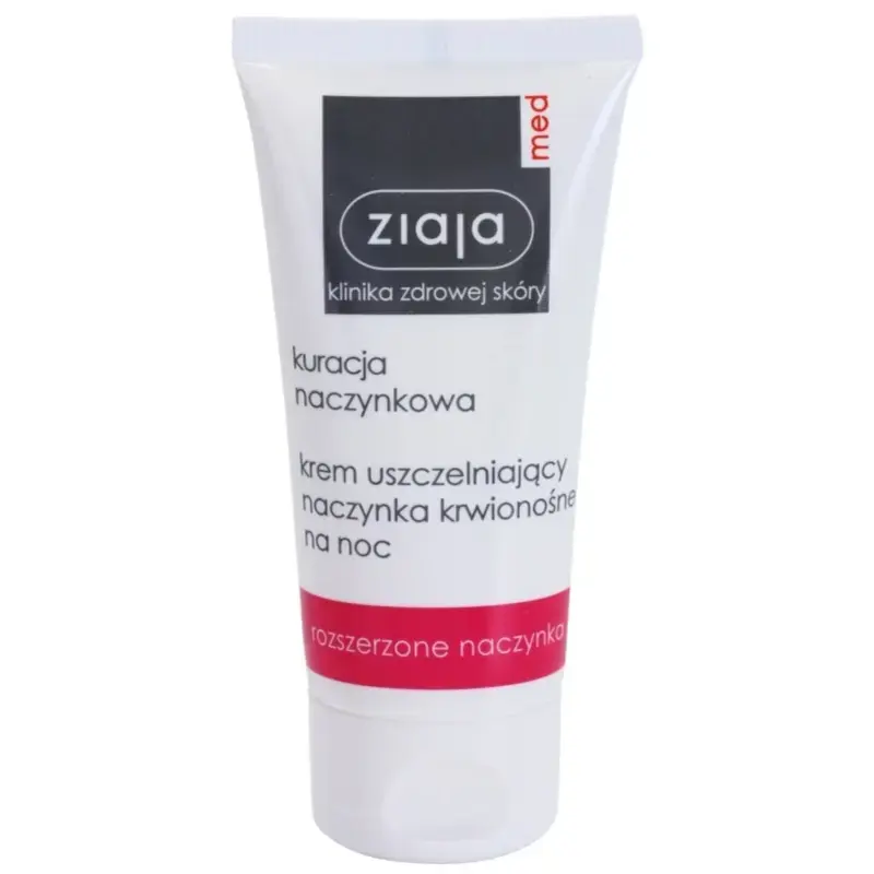 Ziaja Strengthening Night Cream to Prevent Cracking and the Formation of New Expanded Veins Capillary Care 50 Ml