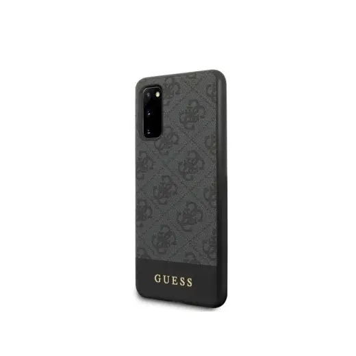Guess GUHCS67G4GLGR 4G Stripe Cover For Samsung G985 Galaxy S20 Plus Black