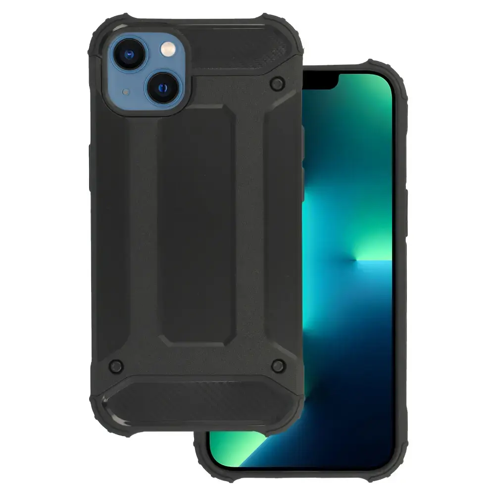 Armor Carbon maciņš telefonam iPhone 13 melns