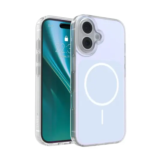 Etteri Hidden Pearl Epoxy Mag maciņš telefonam iPhone 16 zils