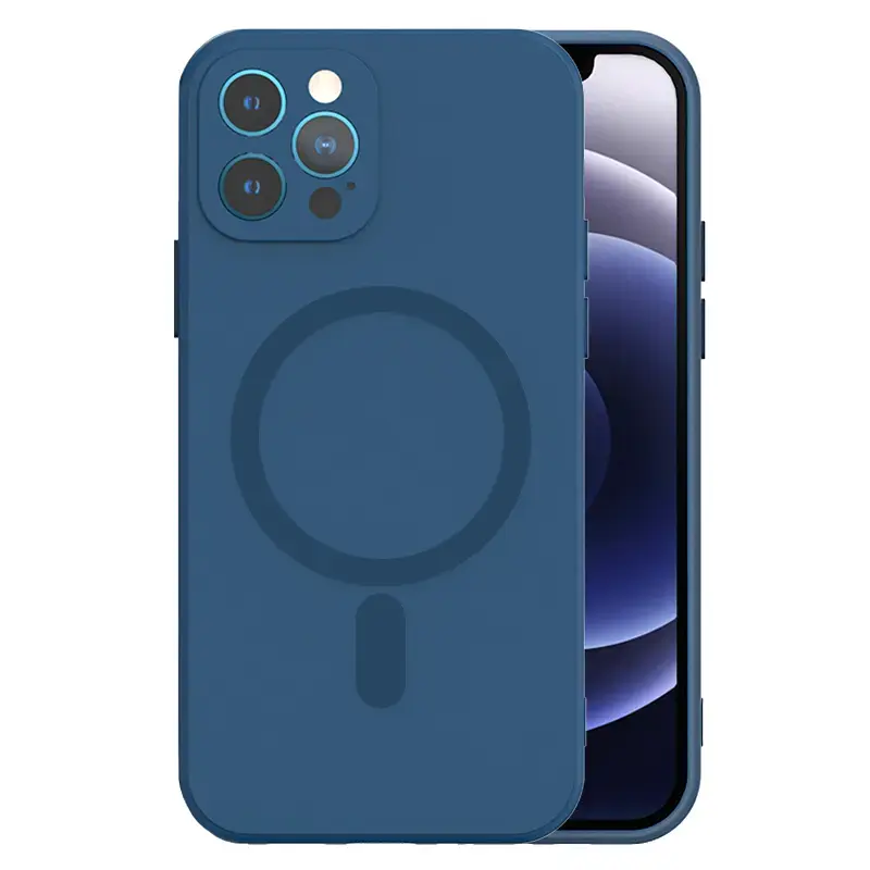 TEL PROTECT MagSilicone Case for Iphone 11 Navy