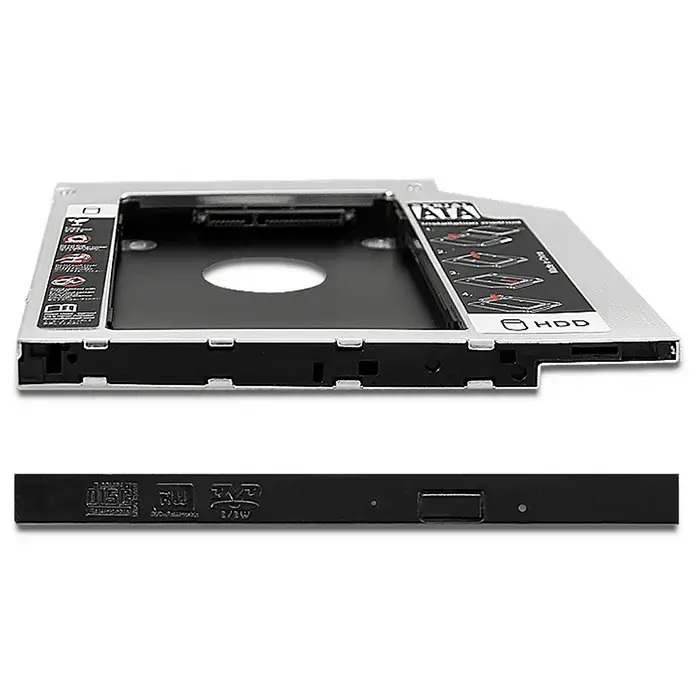 Qoltec HDD Caddy for laptop 2.5" HDD | 9.5 mm