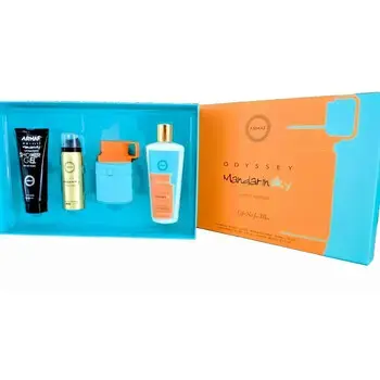 Armaf Odyssey Mandarin Sky Dárková sada EDP 100 ml, tělový sprej 50 ml, sprchový gel 100 ml a pánský šampon 250 ml 100ml