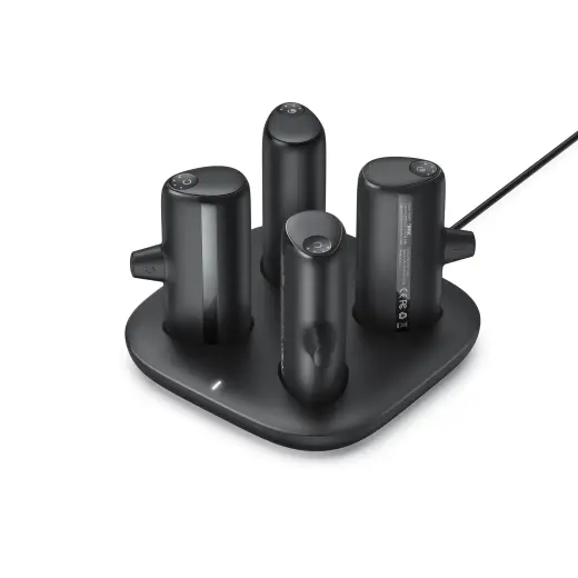Veger Pogo (W007CK) set 4 x 5000 mAh väline akupank (powerbank) | 20 000 mAh | USB-C, Lightning | black