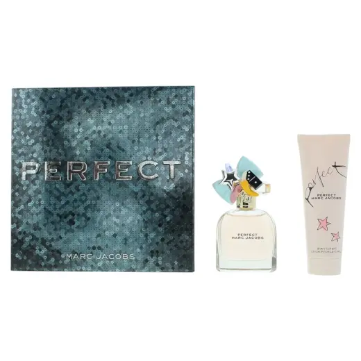 Set Marc Jacobs: Perfect, Eau De Parfum, For Women, 50 ml + Perfect, Hydrating, Body Lotion, 50 ml