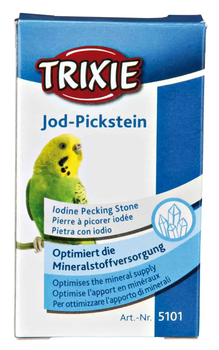 Minerālakmens putniem : Trixie ar jodu, 20 g