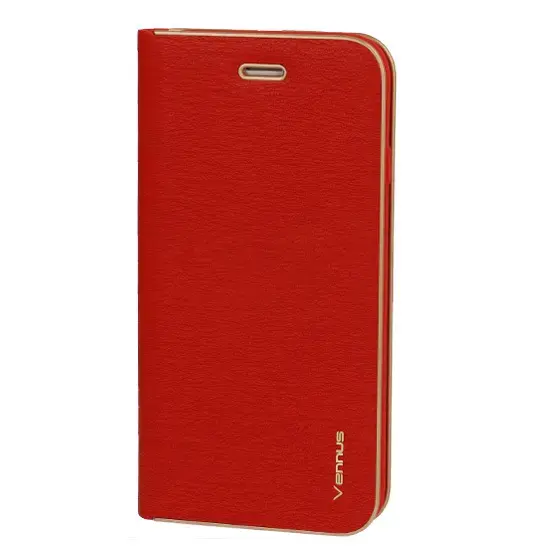 Vennus Book Case with frame for Samsung Galaxy S24 red