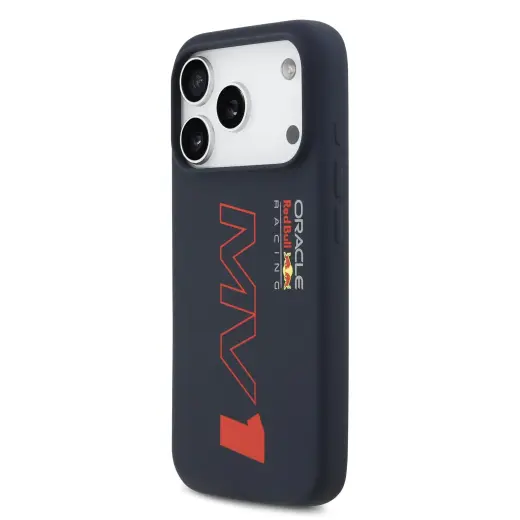 Red Bull MV1 telefono dėklas su MagSafe palaikymu iPhone 17 Pro tamsiai mėlynas