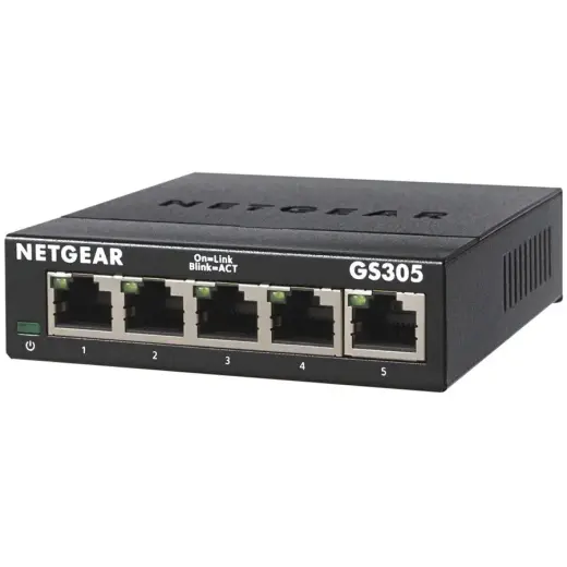 5PT GIGE UNMANAGED SW 300-SERIES