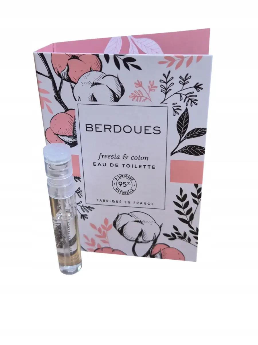 Parfums Berdoues, Freesia & Coton, Eau De Toilette, Unisex, 1.2 ml *Sample