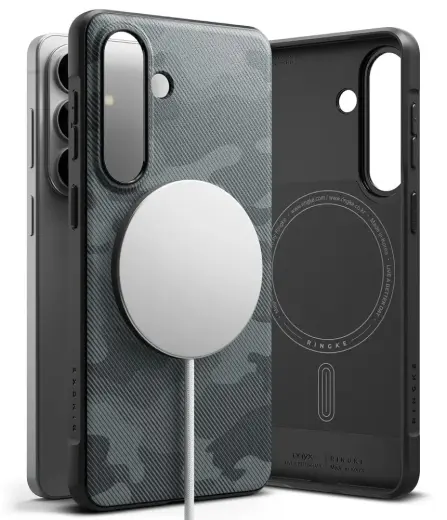 Ringke Onyx чехол с поддержкой MagSafe для телефона Samsung Galaxy S26 (S942) чёрный