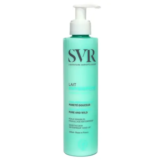 SVR Physiopure Lait grima noņemšanas līdzeklis 200 ml