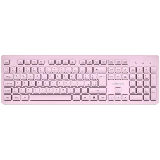 CANYON keyboard HKB-W01 UK/US AAA Wireless Pink