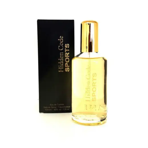 Fine Perfumery Hidden Code Sports (EDT) Eau de Toilette for Men 100 ml
