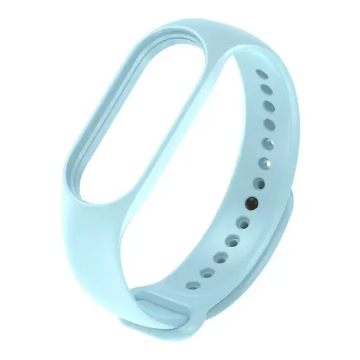 Fusion Accessories Wave viedpulksteņa siksniņa priekš Xiaomi Mi Band 7 | silikons | zila