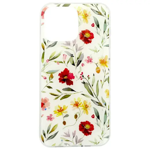 Glow Glam case for Samsung Galaxy A37 5G white