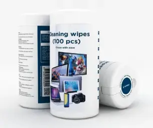 Gembird Alcohol Screen Cleaning Wipes 100pcs
