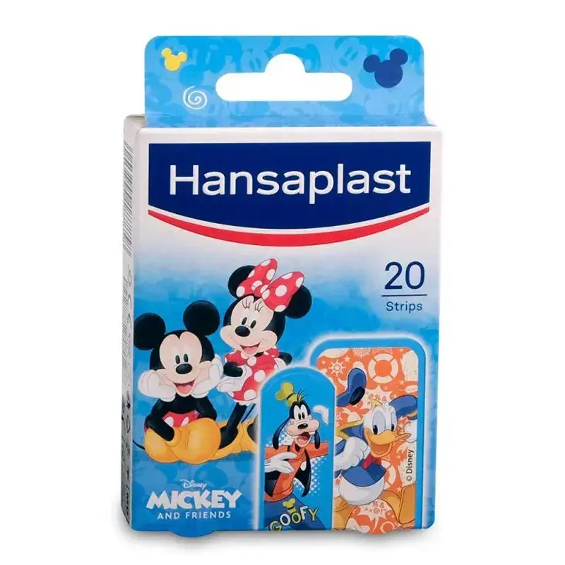 Hansaplast Disney Kids Mickey Adhesive Bandages, 20 count