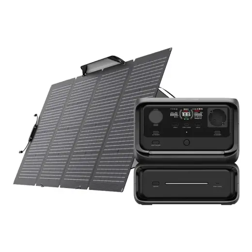 Bundle: Power station EcoFlow River 3 Max + portable solar panel 220W