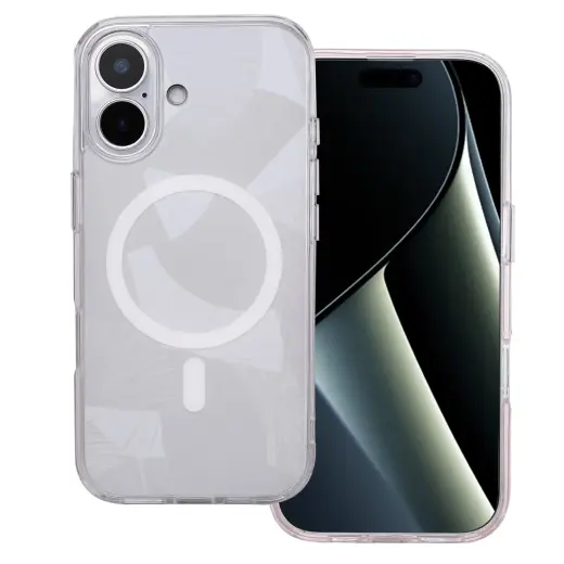 Flash Mag phone case with MagSafe support for iPhone 17 gray