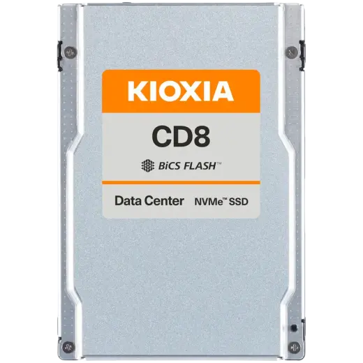 SSD Kioxia (U.2 15MM, 6.4TB, PCIe Gen4 1x4, BiCS FLASH TLC, CD8-V SIE*)