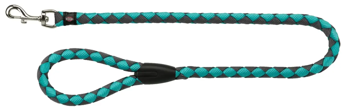 Pavada : Trixie Cavo leash, S–M: 1.00 m|ø 12 mm, ocean|graphite