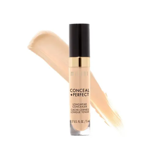 Milani, Conceal + Perfect, Long Wearing, Cream Concealer, 120, Light Vanilla, 5 g