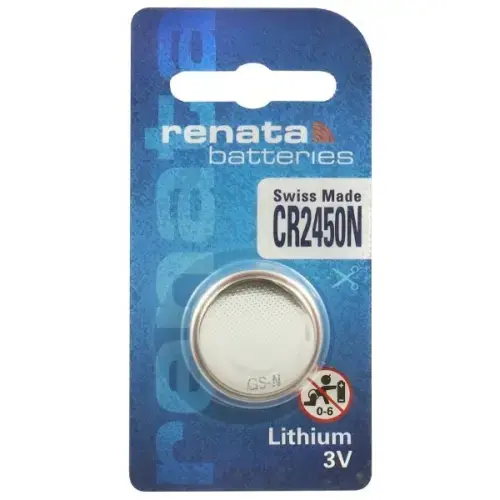 Renata CR2450-1BB Блистерная упаковка 1шт.