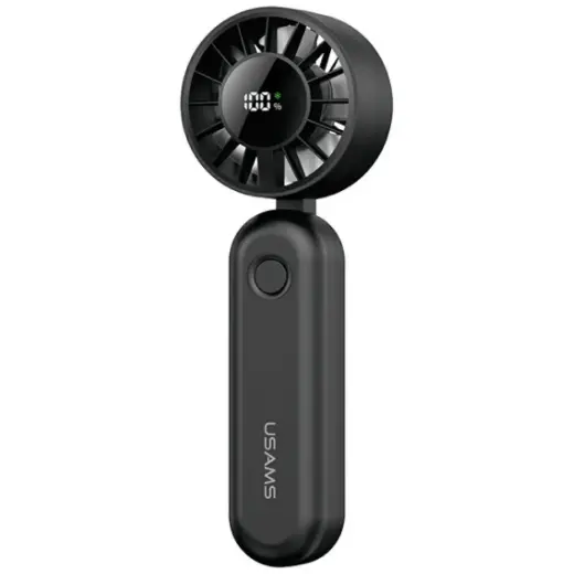 Hand fan USAMS Mini ZB352 1200mAh folding black