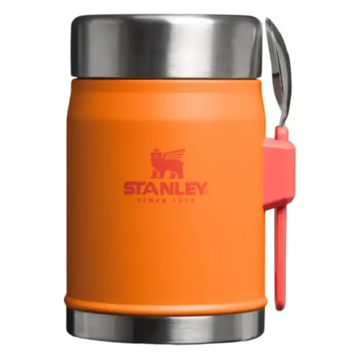 Termosed toidule Legendaarne toidupurk + Spork 0,4L oranž