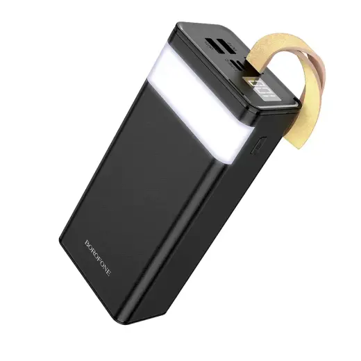 Повербанк Borofone BJ18A COOLMY 30000 мАч | 2 x USB черный