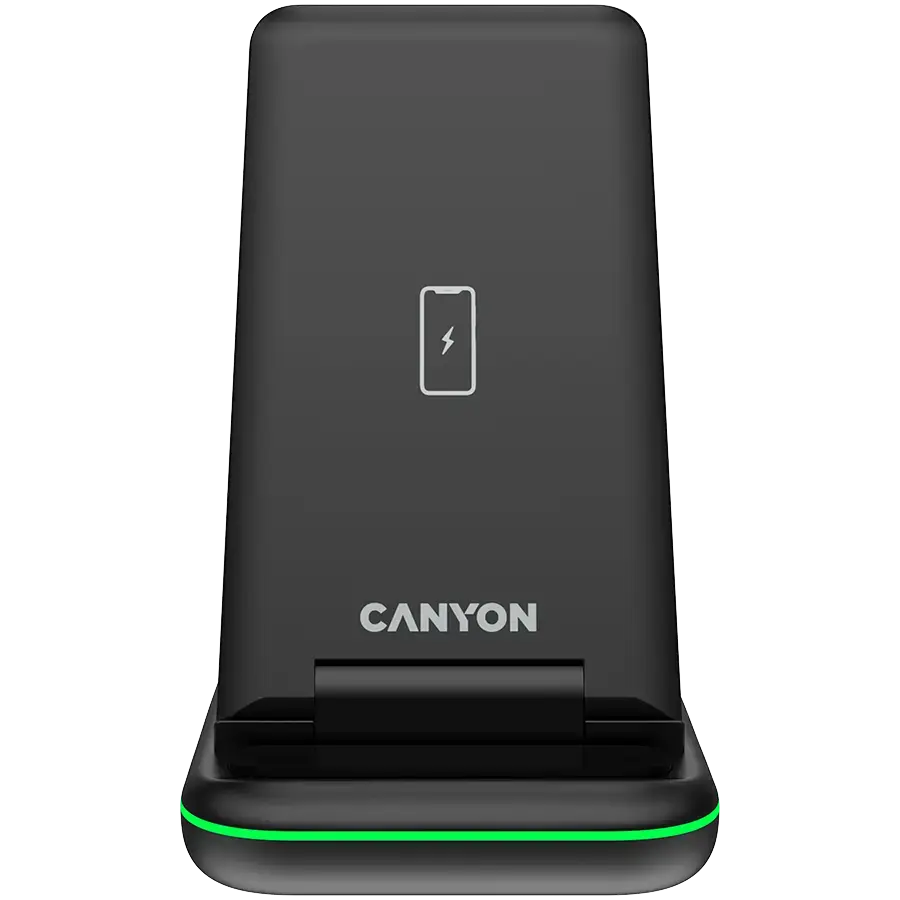 CANYON wireless charger WS-304 15W 3in1 Black