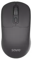 Datorpele Savio MB-04 Silent USB-C/2.4GHz/BT Black