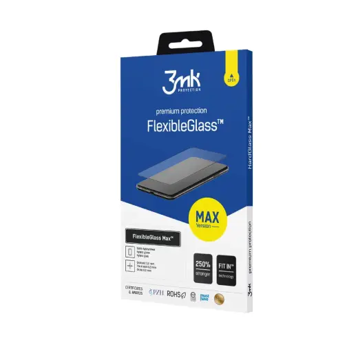 Apple iPhone 7|8|SE 2020|2022 White - 3mk FlexibleGlass Max™ screen protector