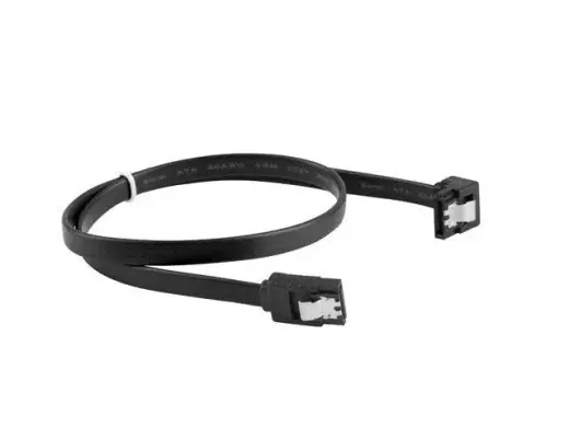 Lanberg SATA - SATA  0.3m  Black (CA-SASA-13CU-0030-BK)