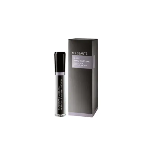 M2 Beaute, Nano Nutrition, Growth, Mascara, Black, 6 ml