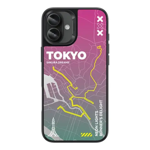 Benks Dynamic City Tokyo Case for Iphone 16 Plus Foto 3