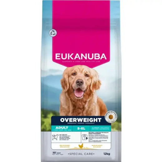 Sausa barība suņiem - Eukanuba Special Care, Adult, ALL, Overweight 12KG