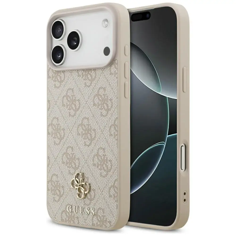 Guess 4G Small 4G and Classic MagSafe case for iPhone 17 Pro Max pink